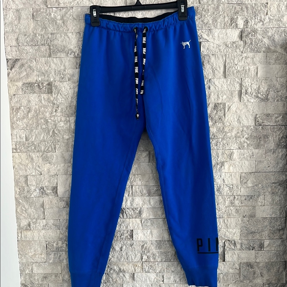 Victoria’s Secret Pink Everyday Lounge Skinny Jogger Pants Sweatpants Sz-S - Picture 1 of 8